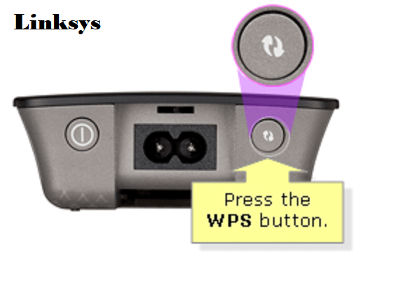 Linksys extender WPS setup