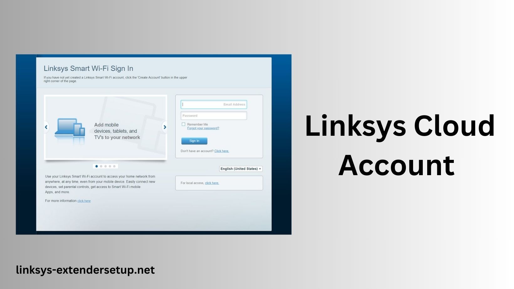 Read more about the article Step-by-Step Guide to Linksys Cloud Account Setup