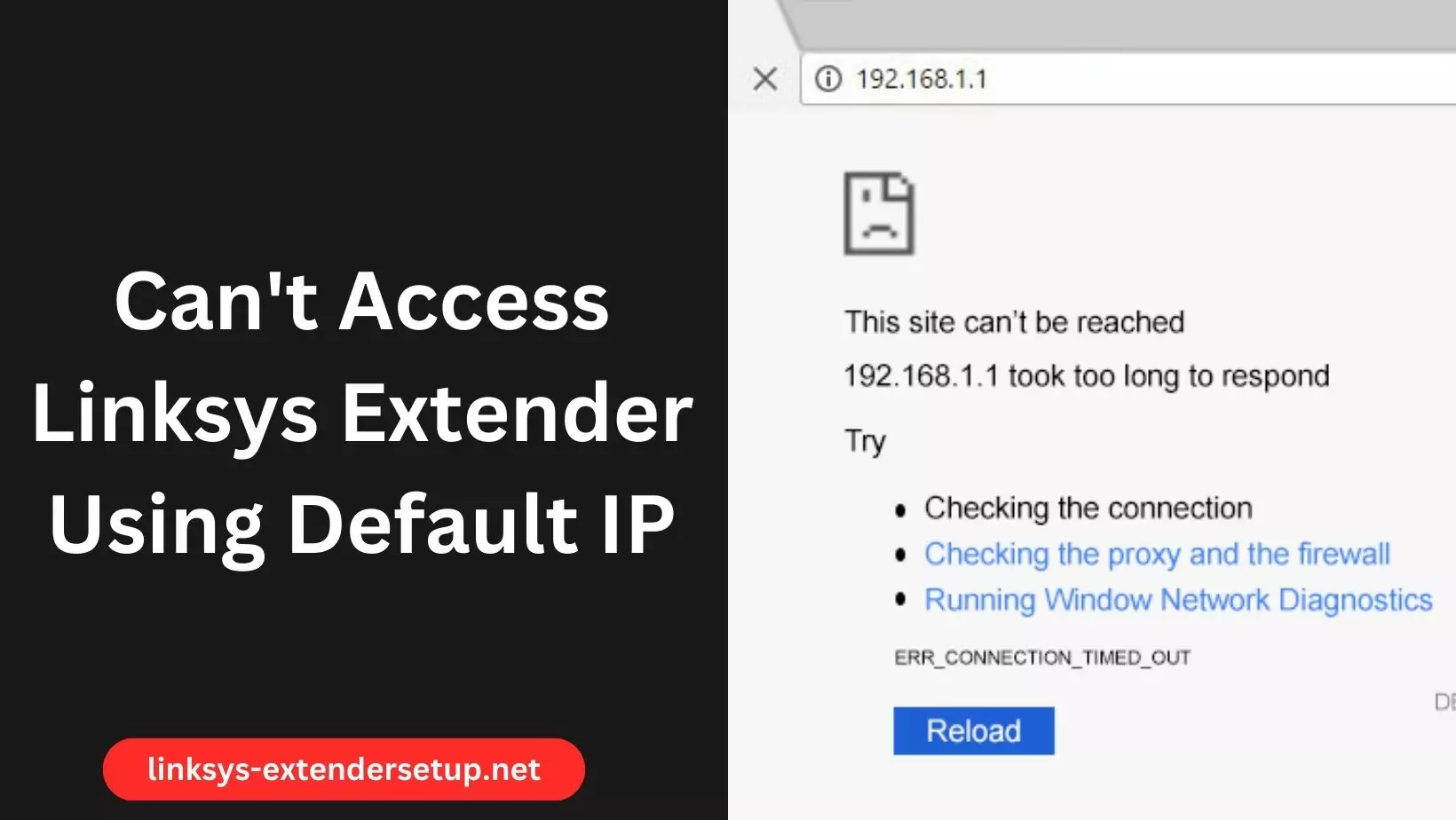 You are currently viewing Overcome the Problem of “Can’t Access Linksys Extender Using Default IP”!